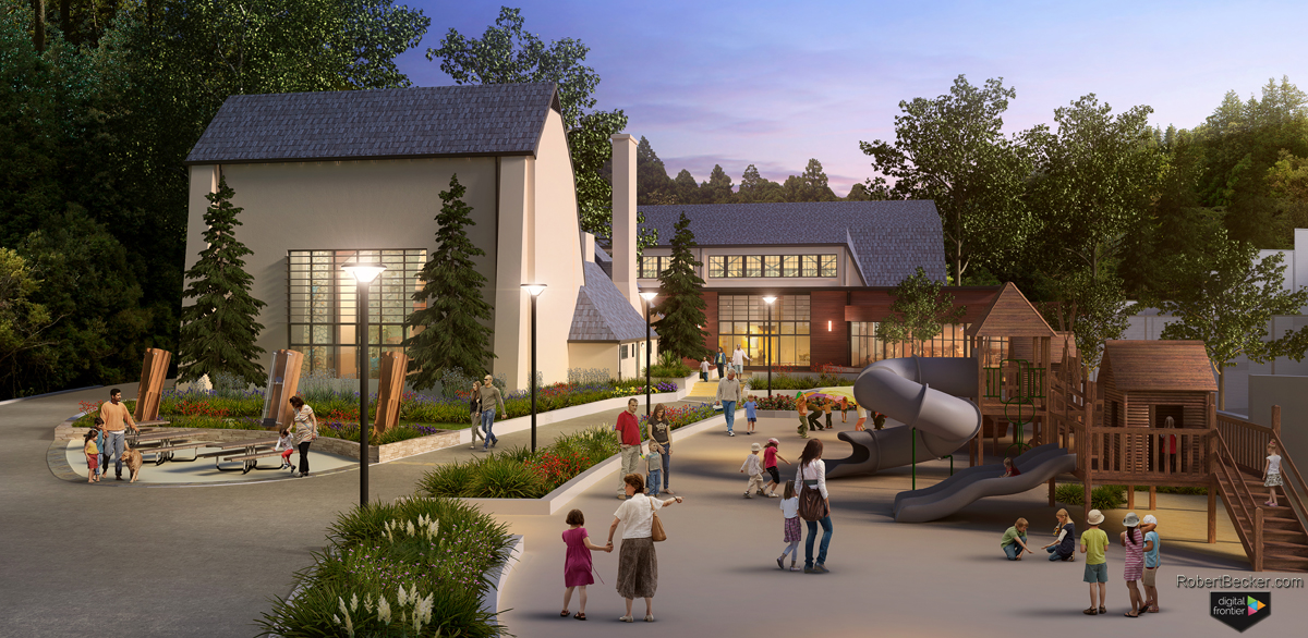 Glen Canyon Recreation Center San Francisco rendering