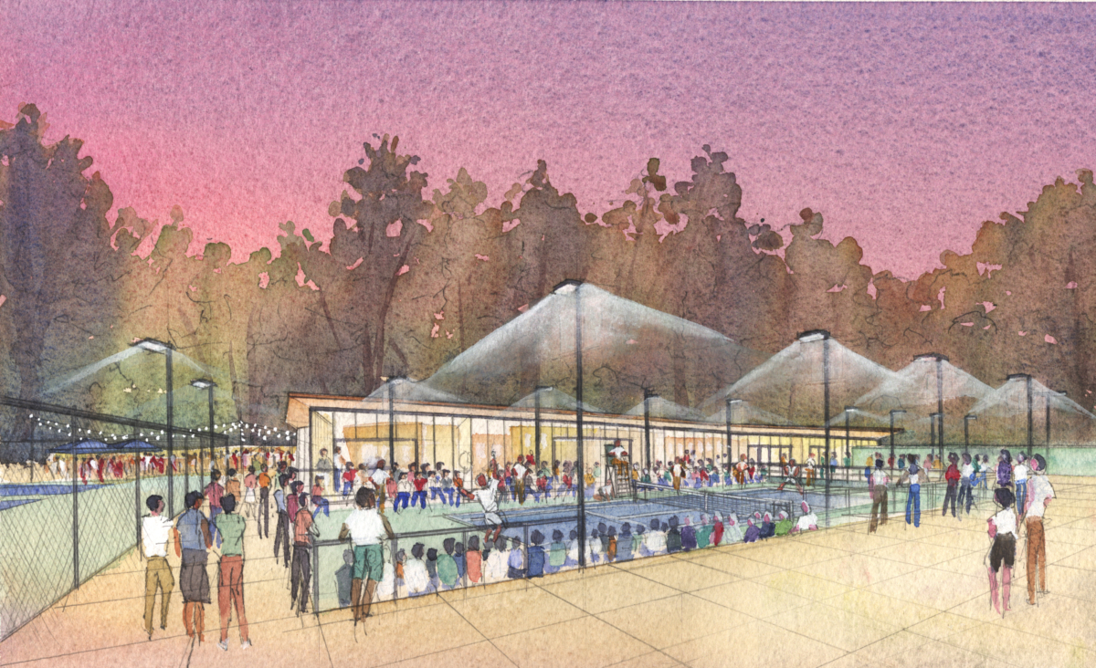 Golden Gate Tennis Robert Becker Architectural Rendering + Visualization