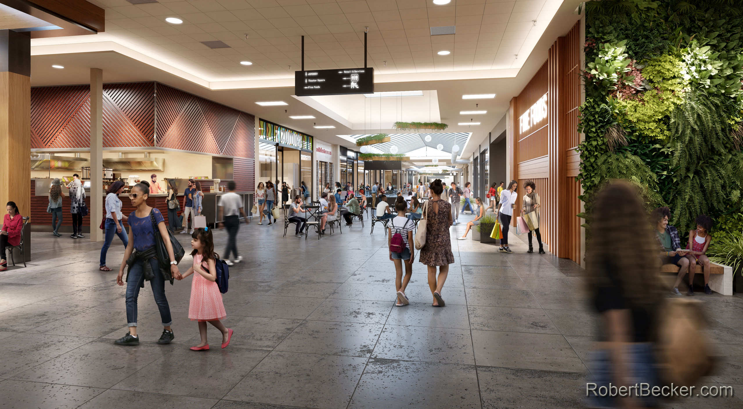 retail architectural renderings