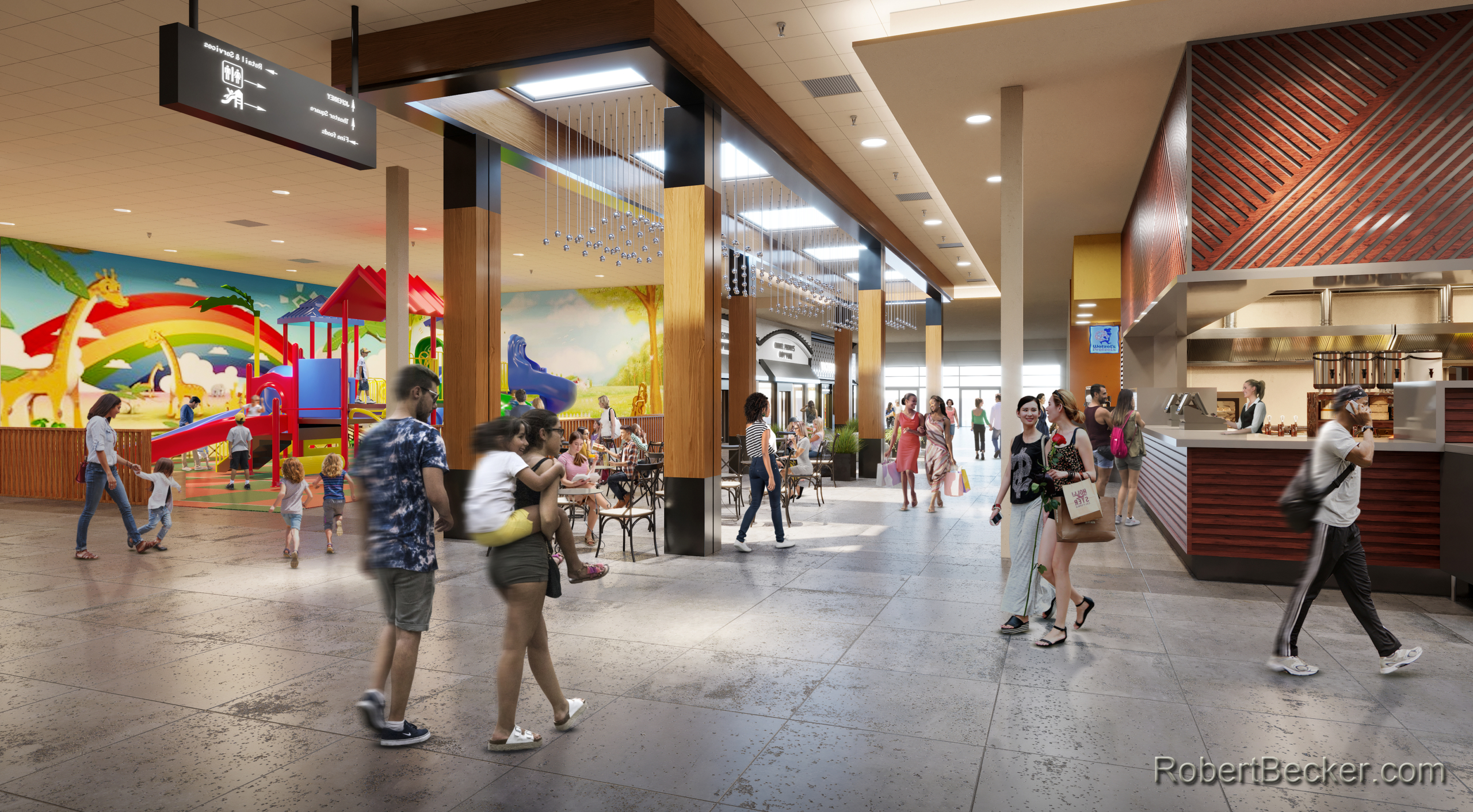 retail architectural renderings